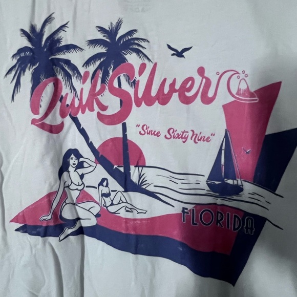 Men’s Florida quicksilver shirt. New with tags - Picture 5 of 5